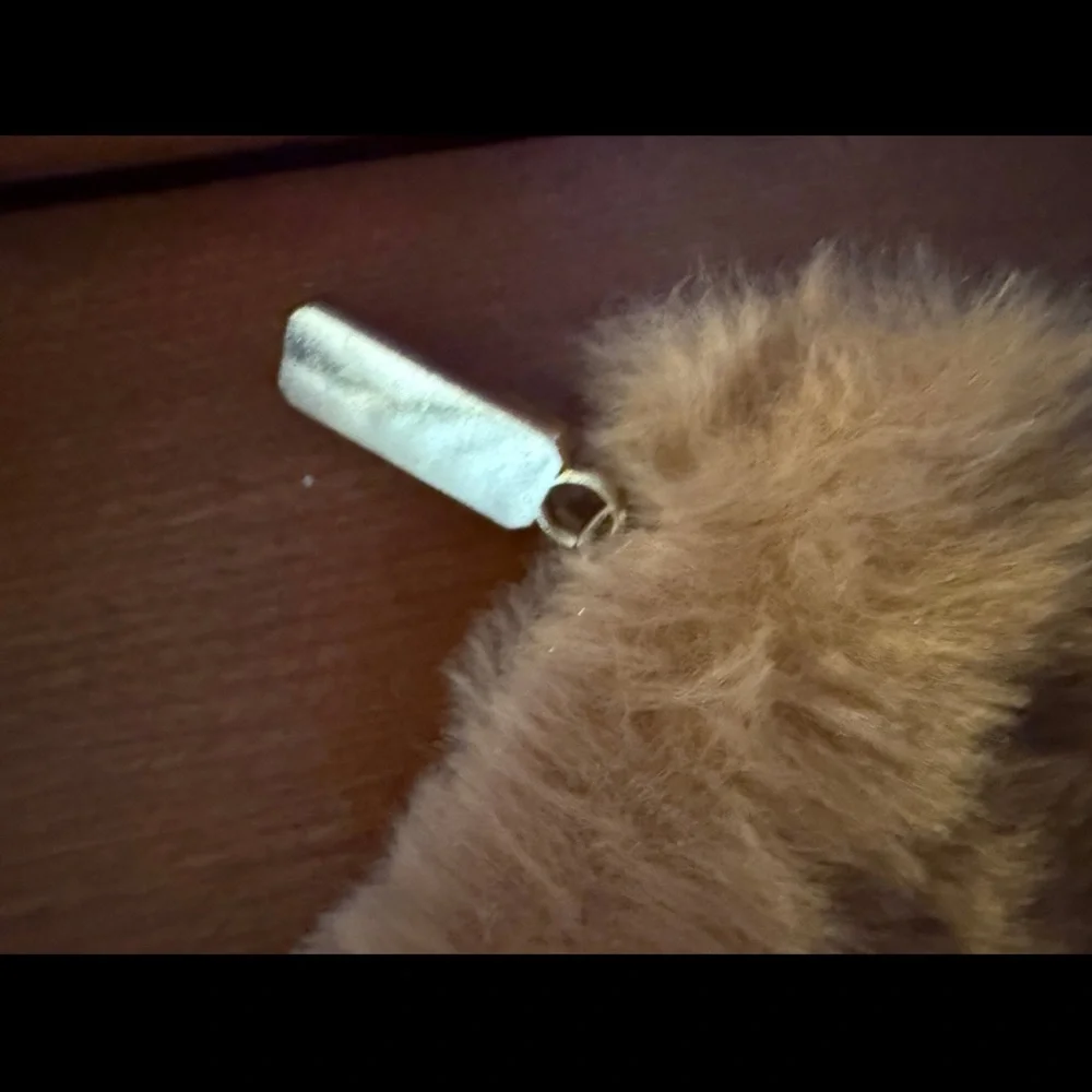 💙 4/$20 Ipsy Tan Faux Fur Cosmetics Bag